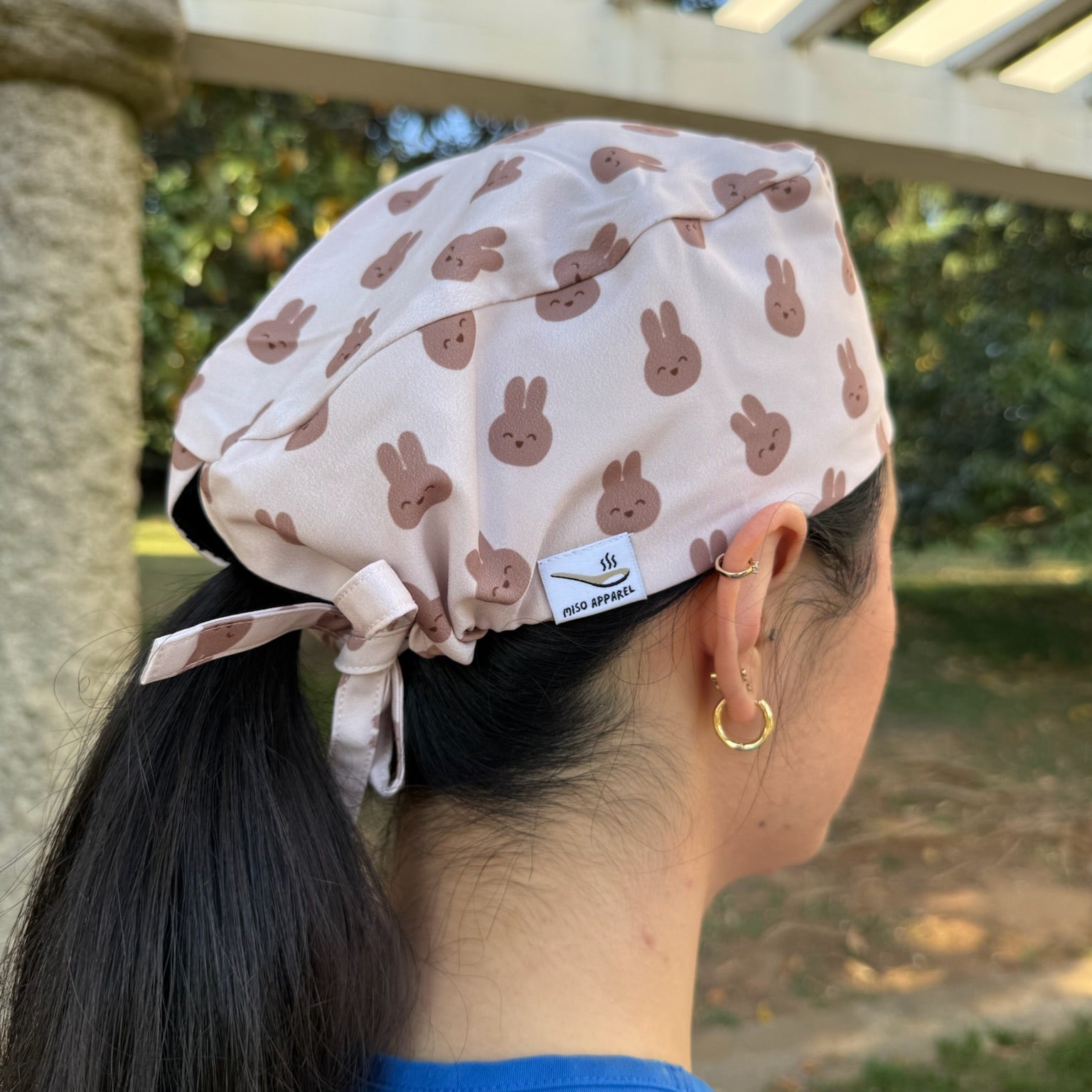 Bunny Scrub Cap