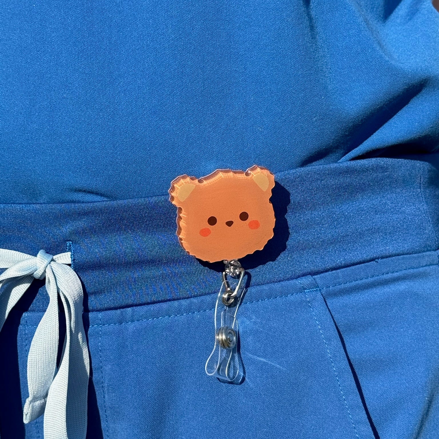 Bear Badge Reel