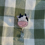 Cow Badge Reel