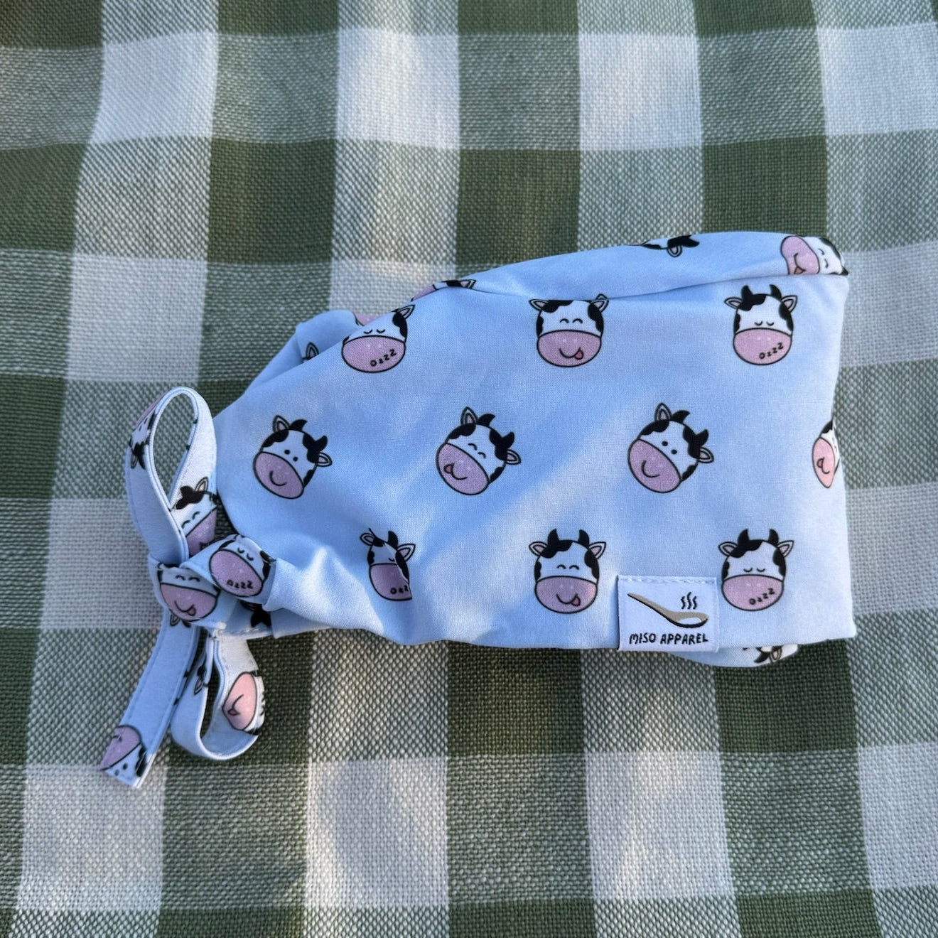 Cow Scrub Cap